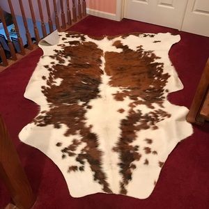 Real cowhide rug
